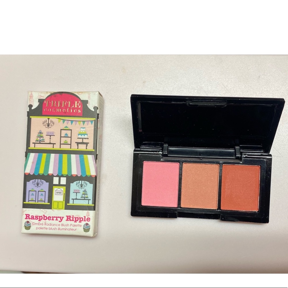 Trifle Cosmetics Raspberry Ripple Blush Palette